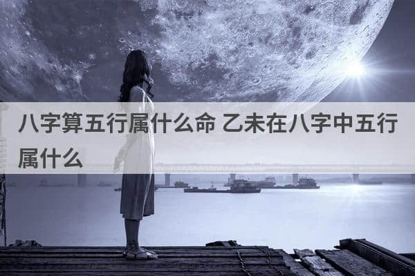 八字算五行属什么命 乙未在八字中五行属什么